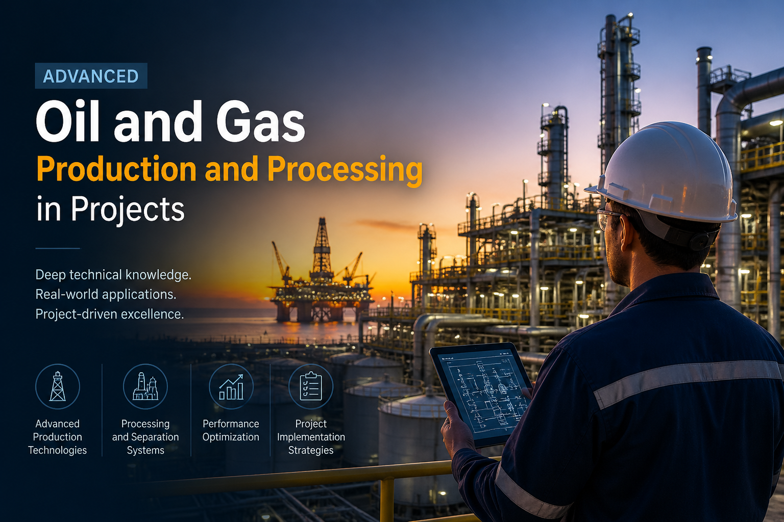 Advanced Oil and Gas Production and Processing in Projects
